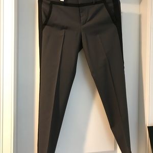 Vince Grey with Black side strip pants. Size 6.
